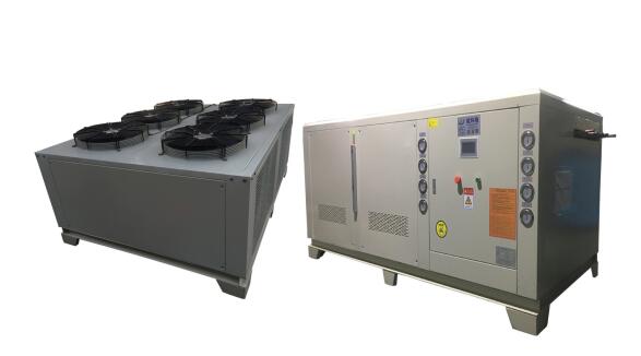 分體式冷水機-應用于養殖、工業制冷、中央空調主機配置特點及成功